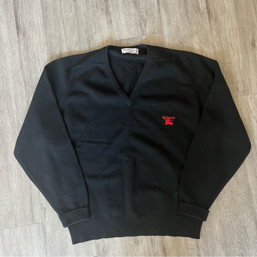 Vintage Burberrys Lambwool Scottish Sweater - Picture 7 of 8